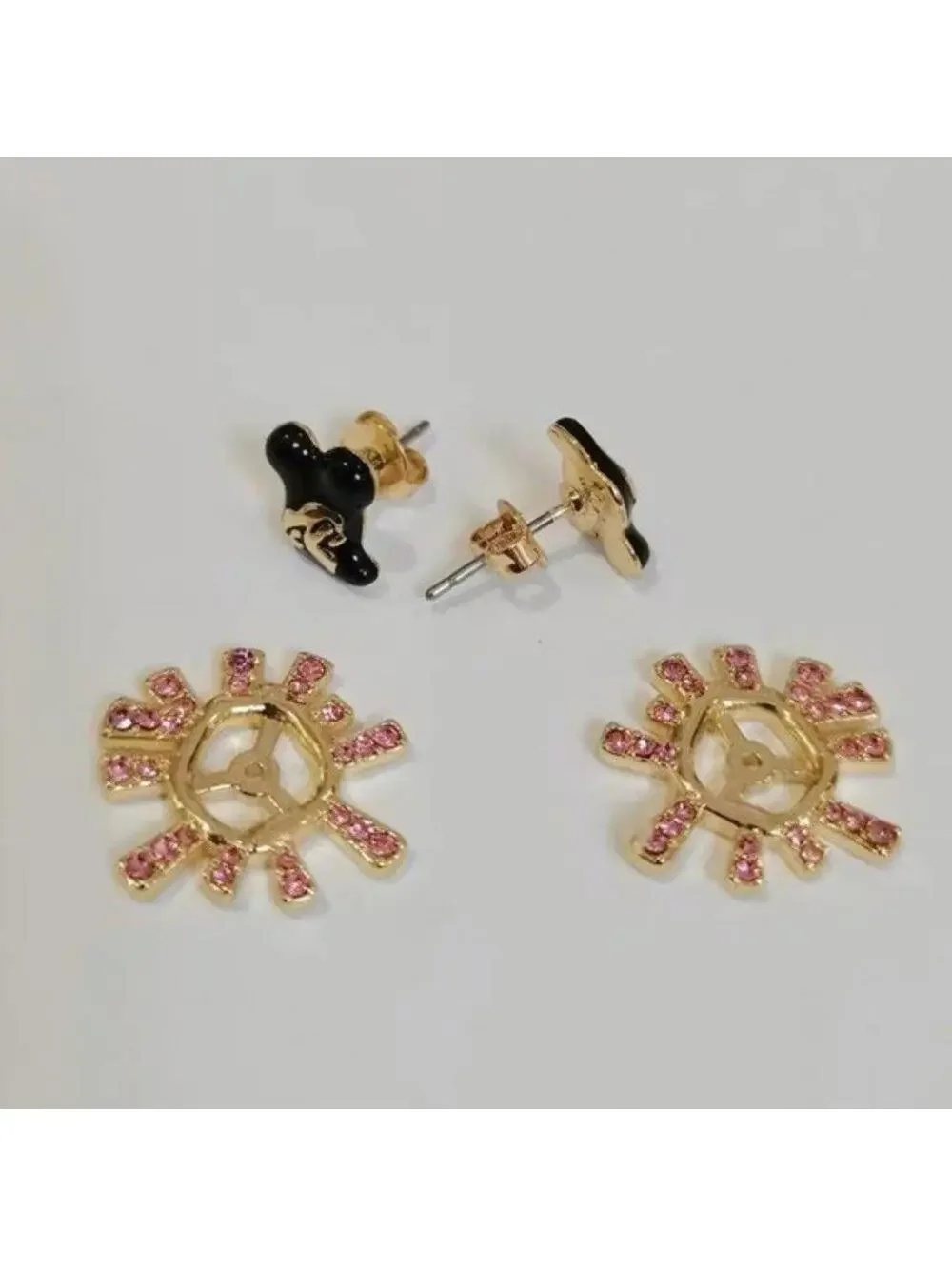 Coach Disney Mickey Mouse Stud Earrings - Picture 2 of 4
